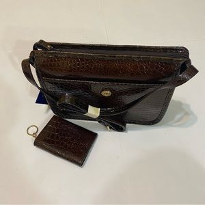 NWT! Medallion brown bag